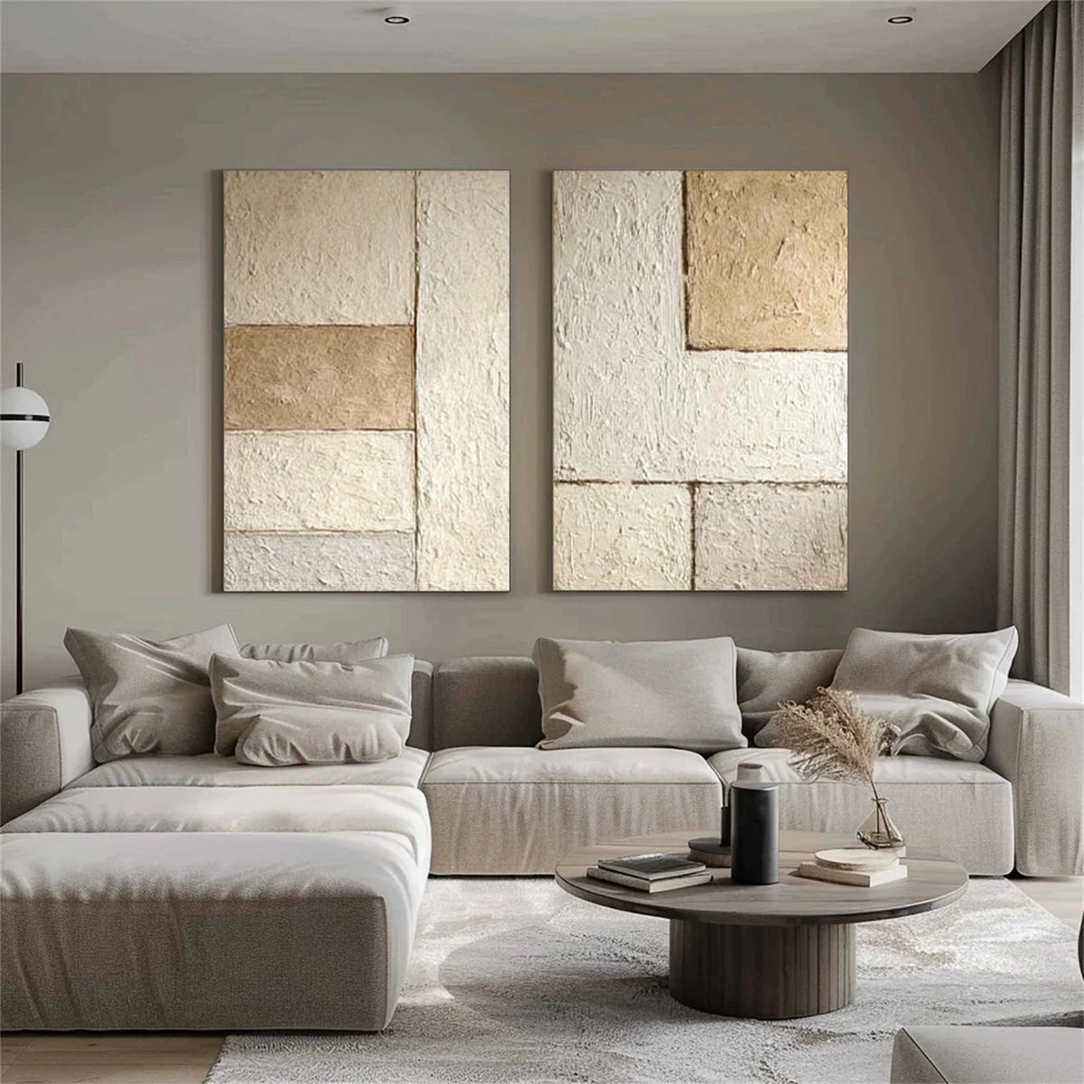 Wabi Sabi Wall Art Set of 2 #WS050