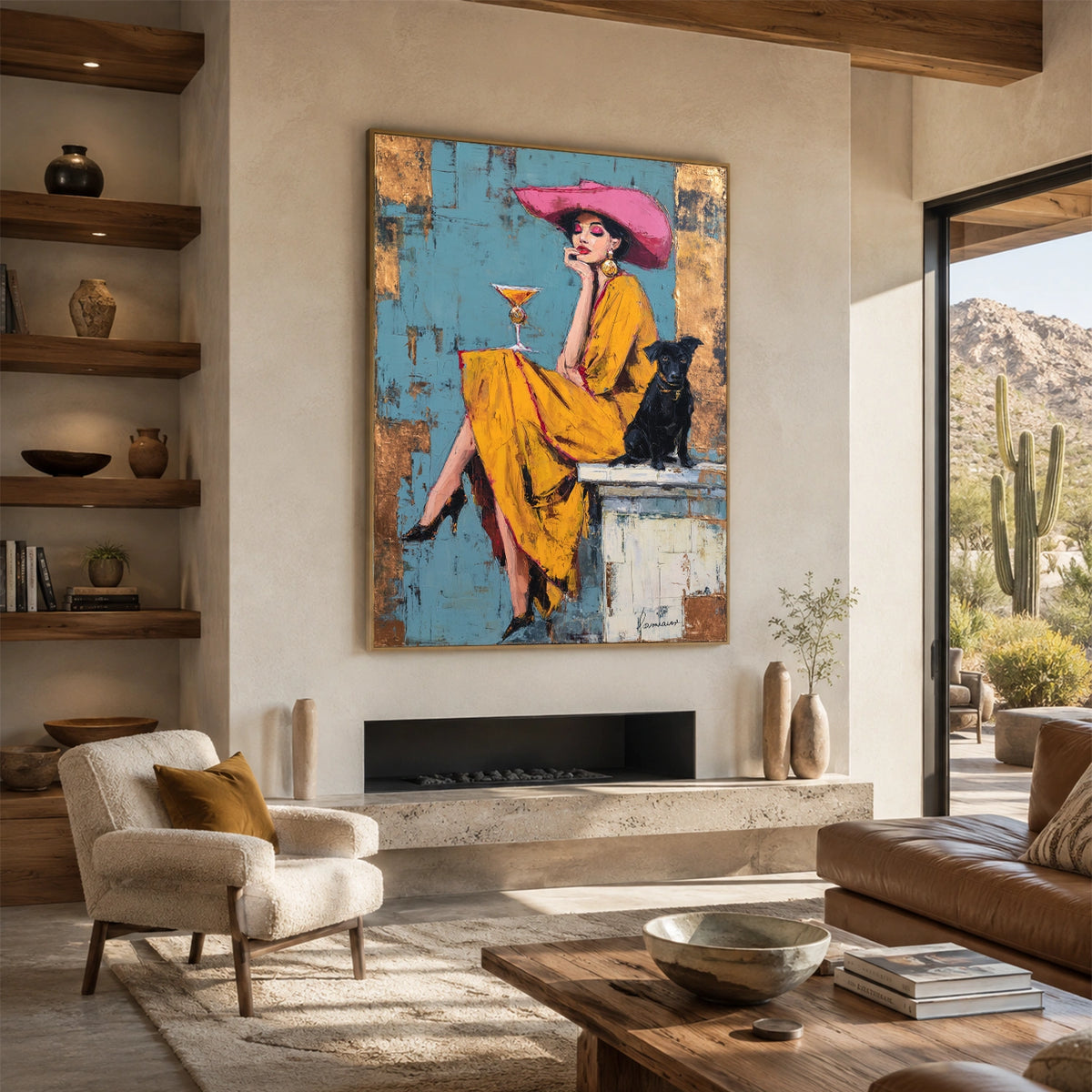 Western Cowboy Wall Art #AC022
