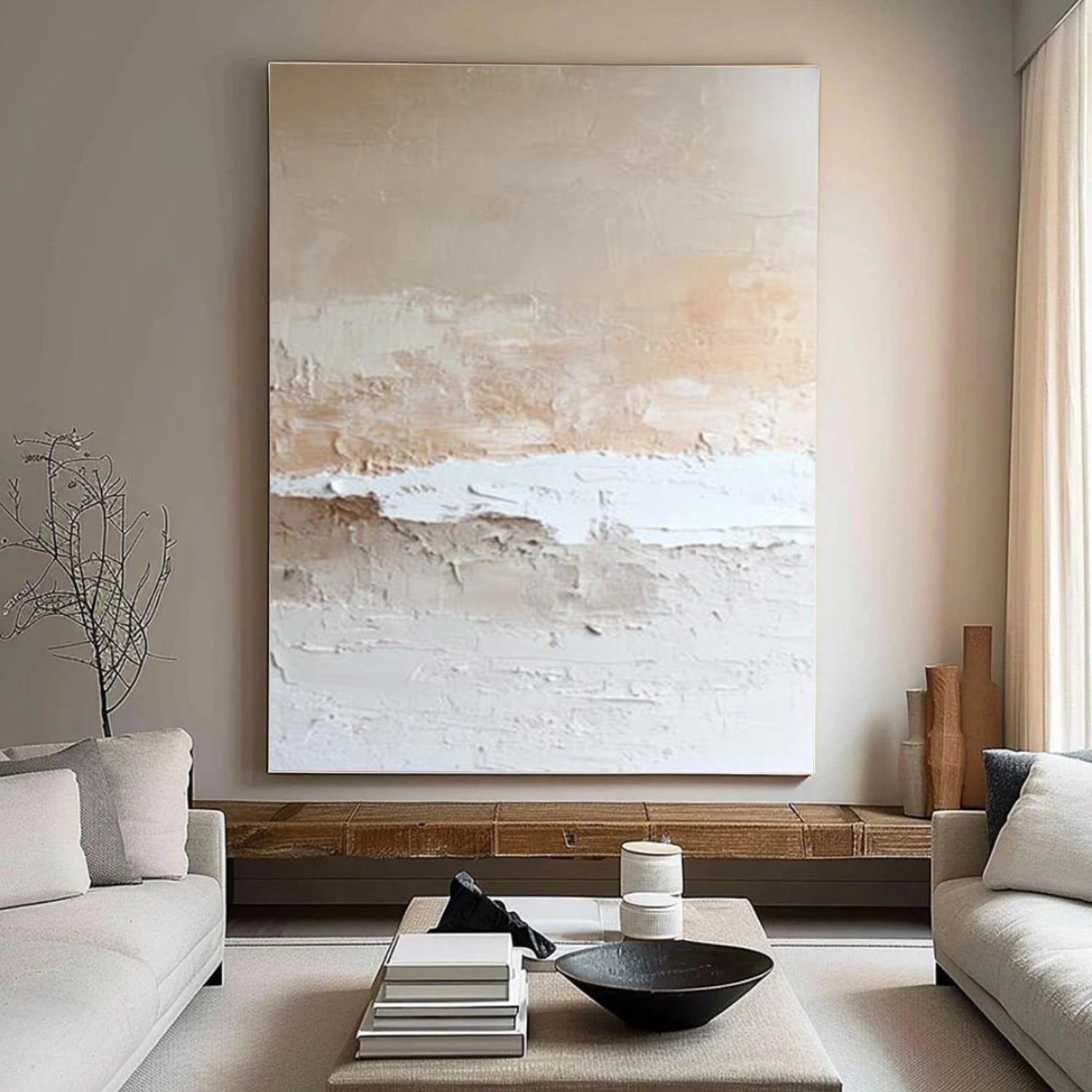 Abstract Textured Wall Art #AW011