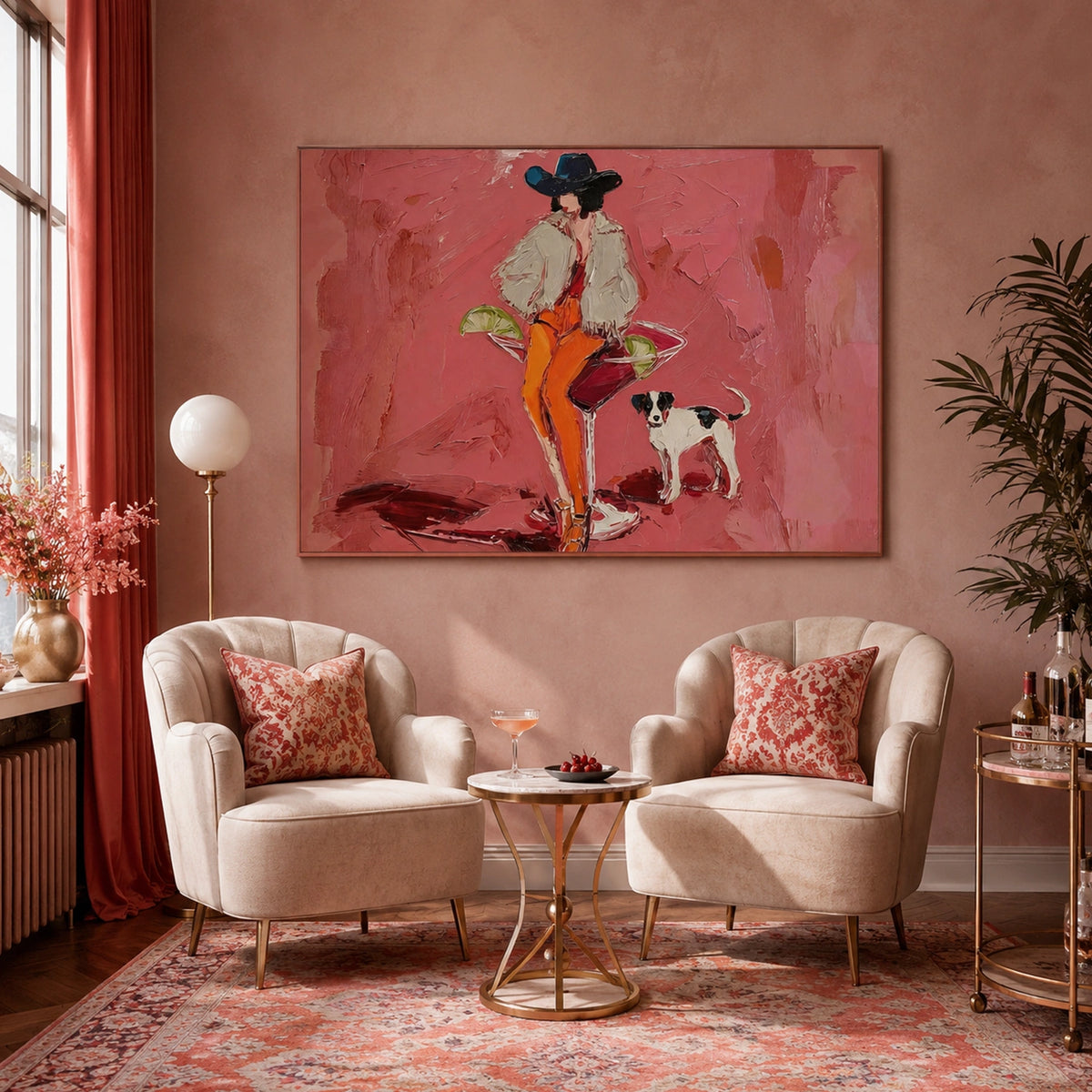 Western Cowboy Wall Art #AC047