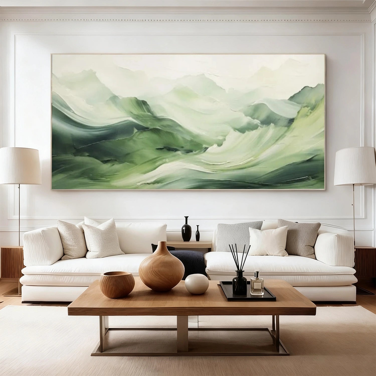 Abstract Mountain Wall Art #MM022