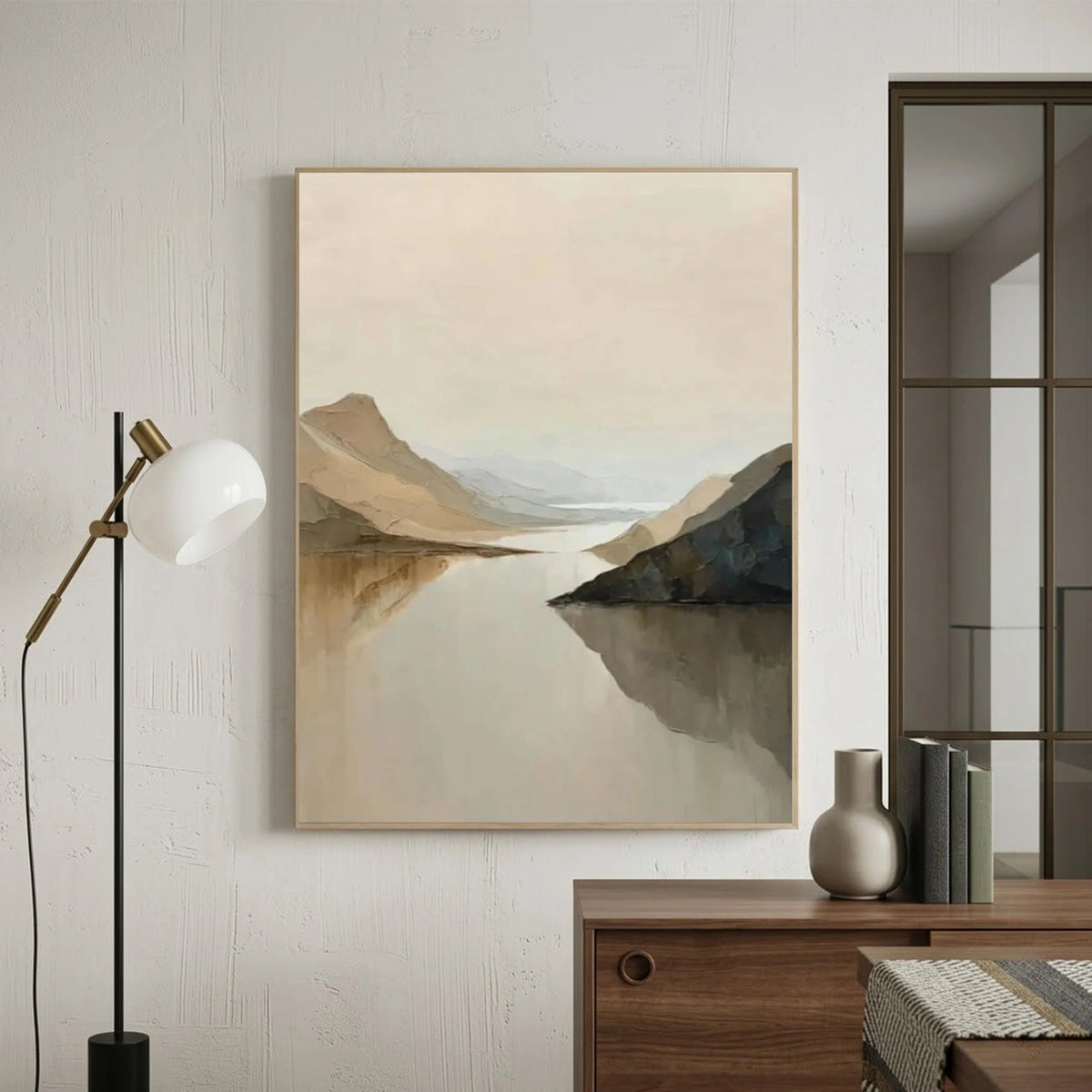 Abstract Mountain Wall Art #MM009