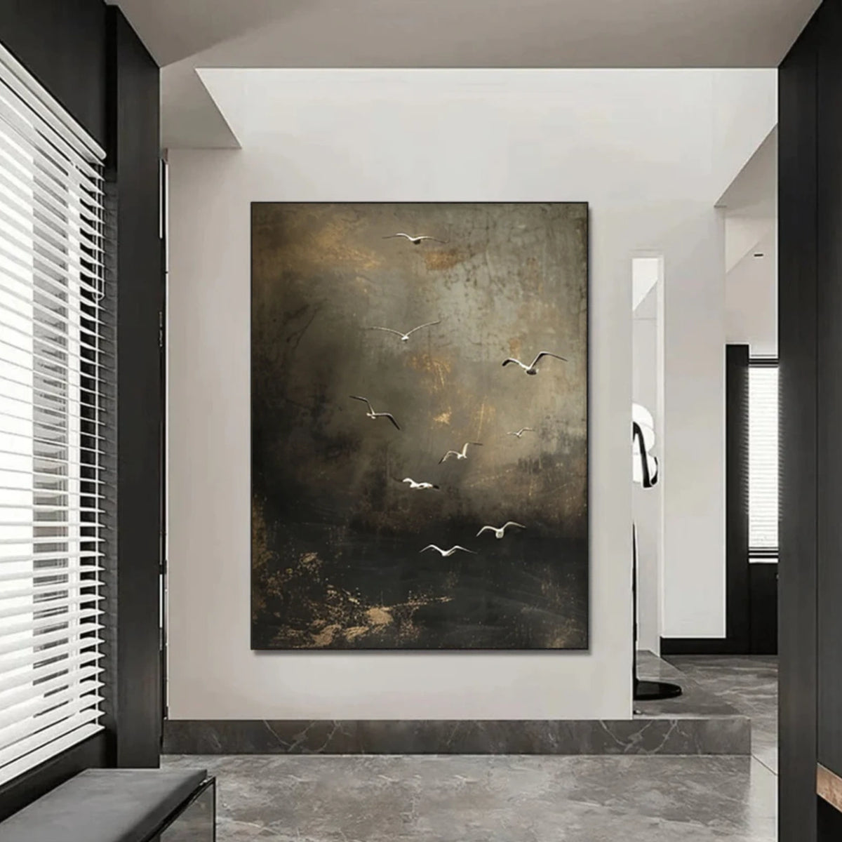 Abstract Animal Wall Art #AN049