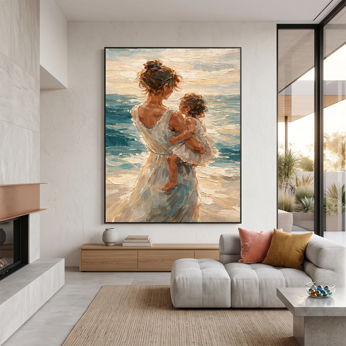 Abstract Portrait Wall Art #LA040