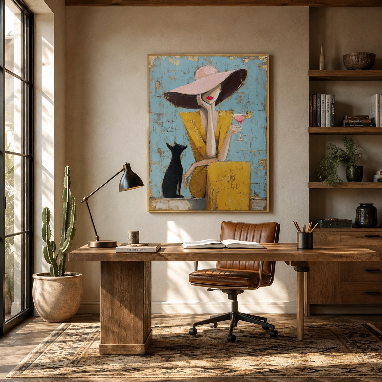 Western Cowboy Wall Art #AC036