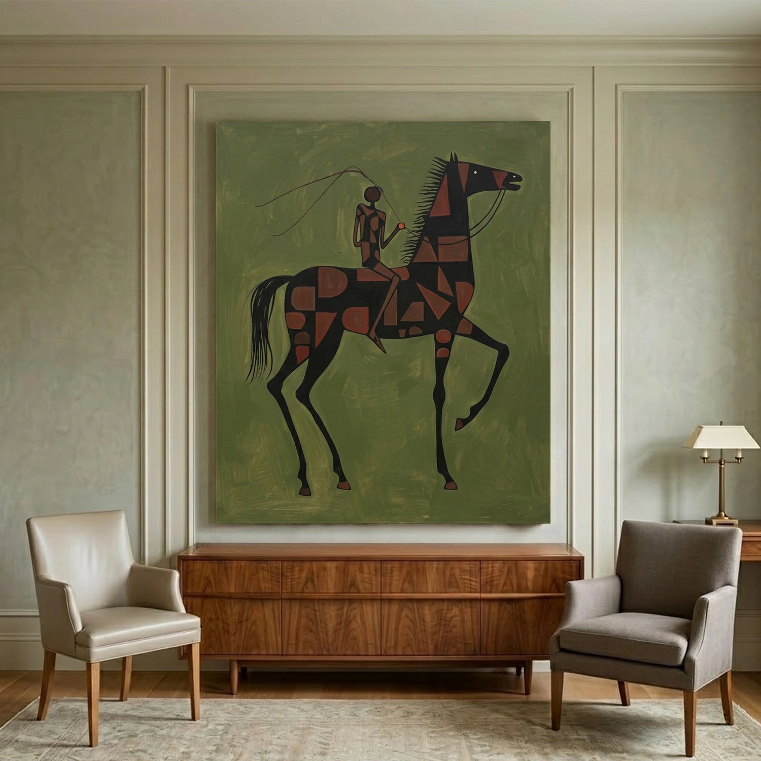 Western Cowboy Wall Art #AC091