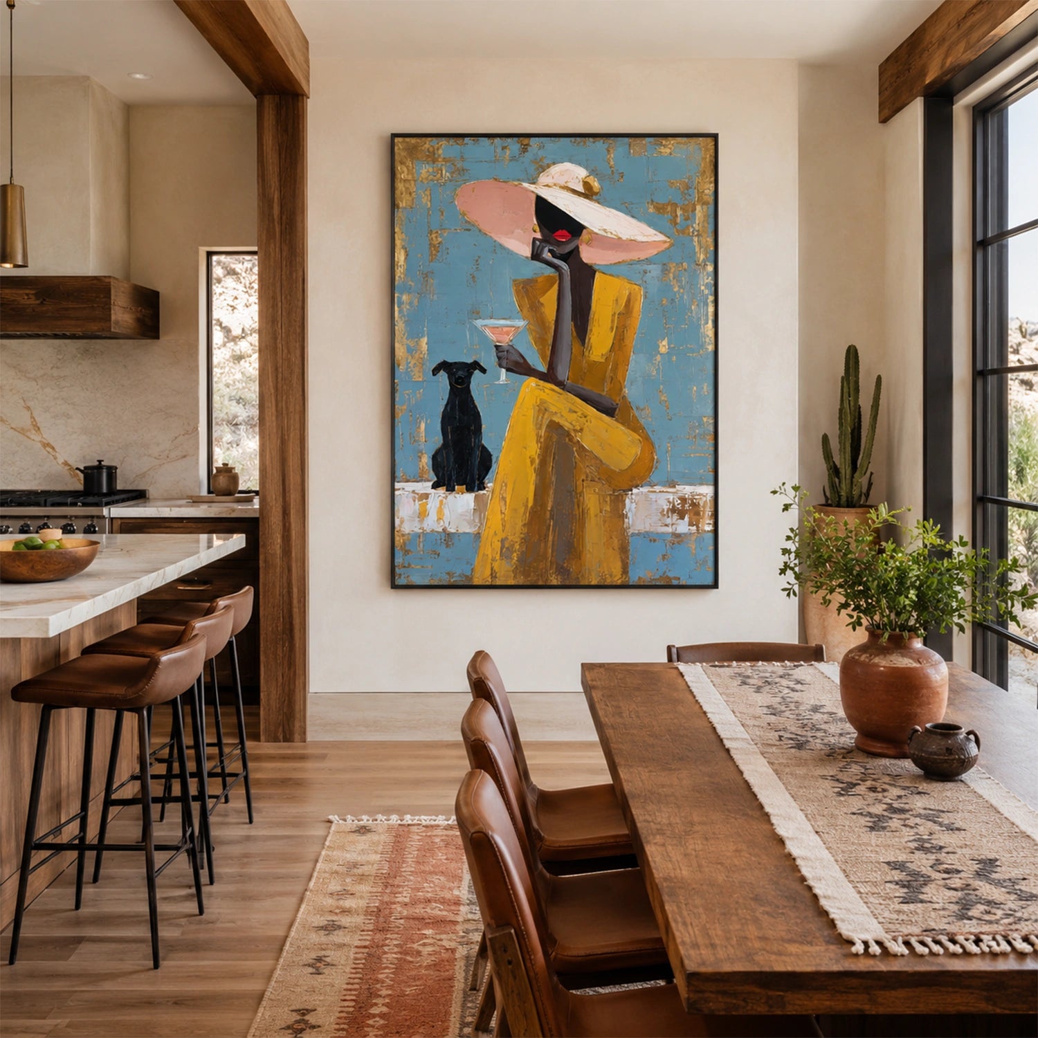 Western Cowboy Wall Art #AC037