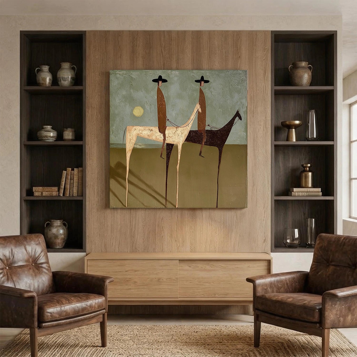 Western Cowboy Wall Art #AC079