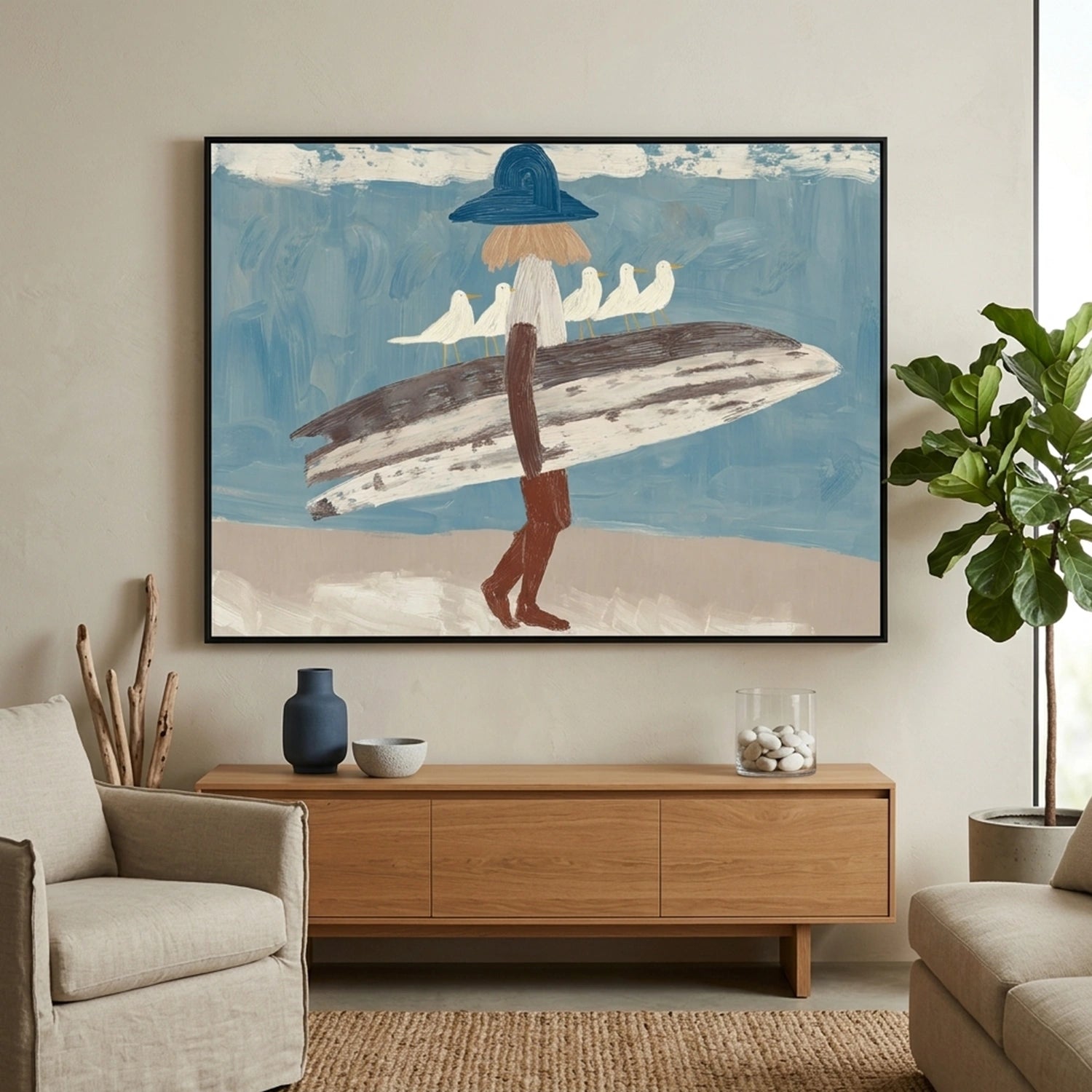 Surfing Sports Wall Art #SC042