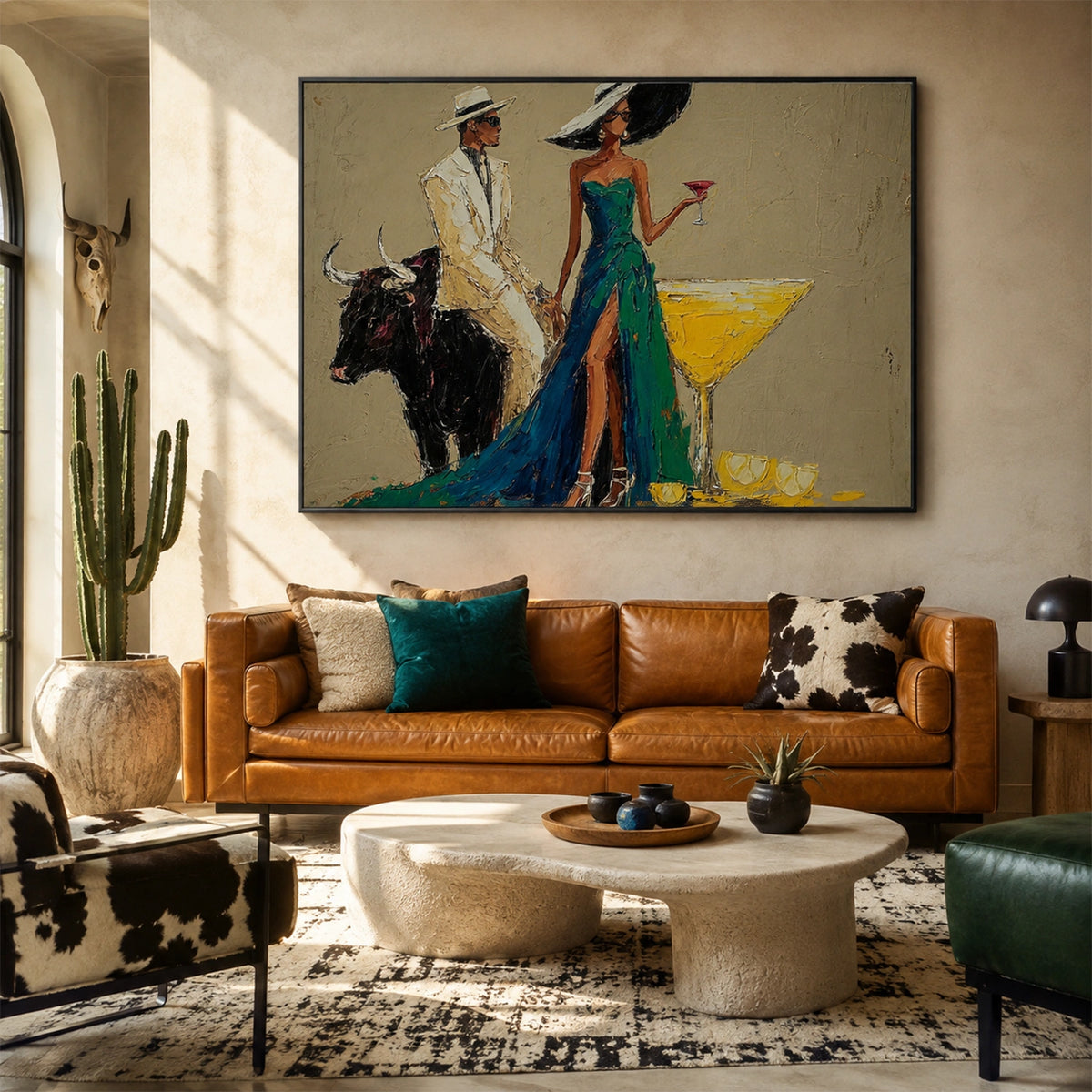 Western Cowboy Wall Art #AC043