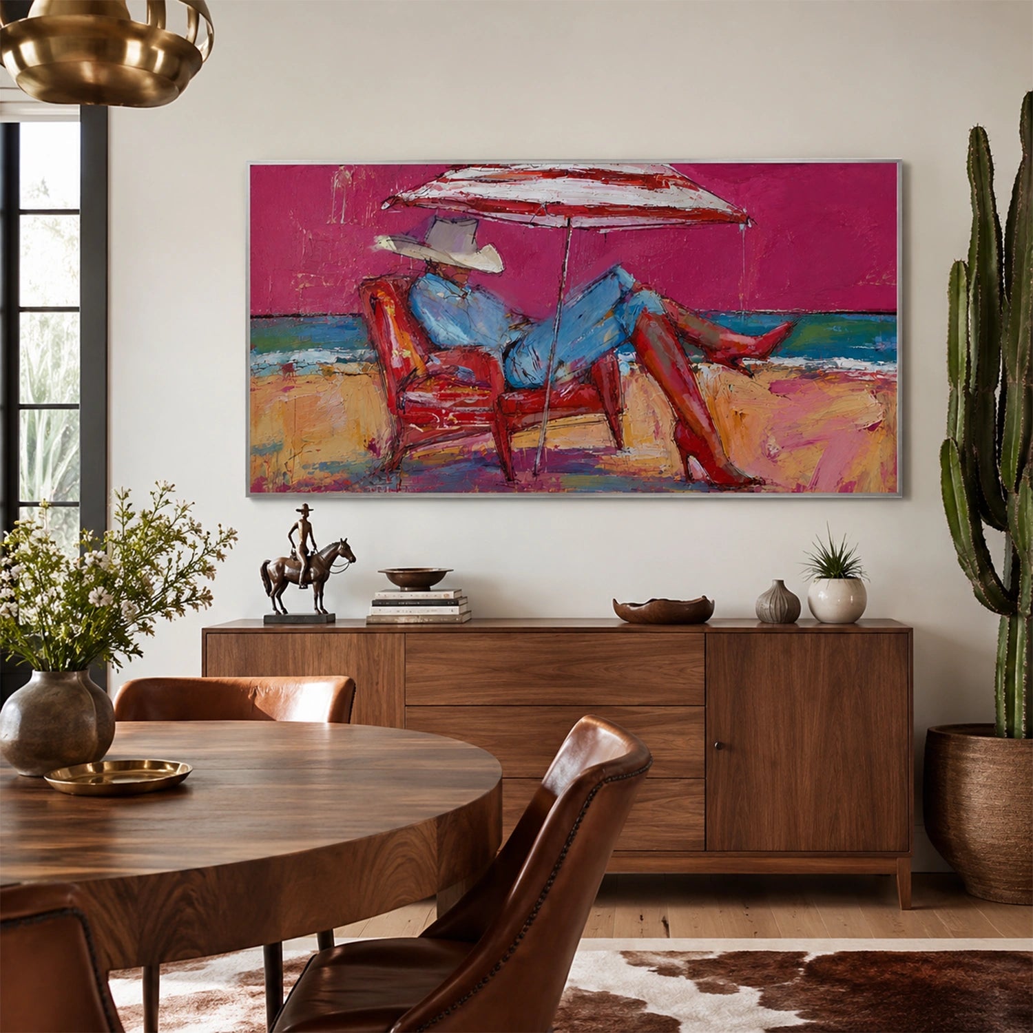 Western Cowboy Wall Art #AC042