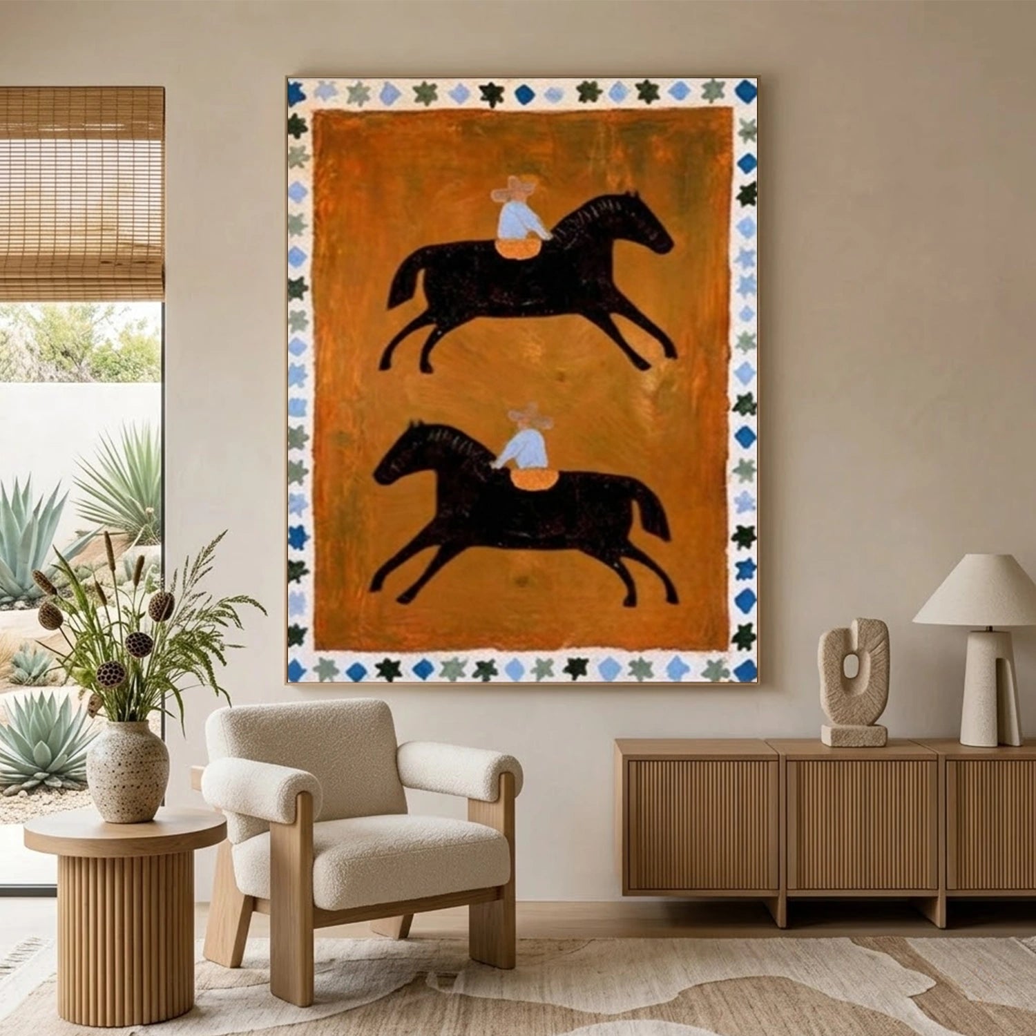 Western Cowboy Wall Art #AC052