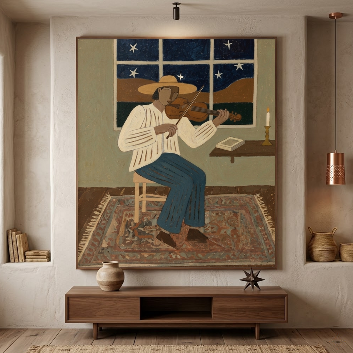 Western Cowboy Wall Art # AC123