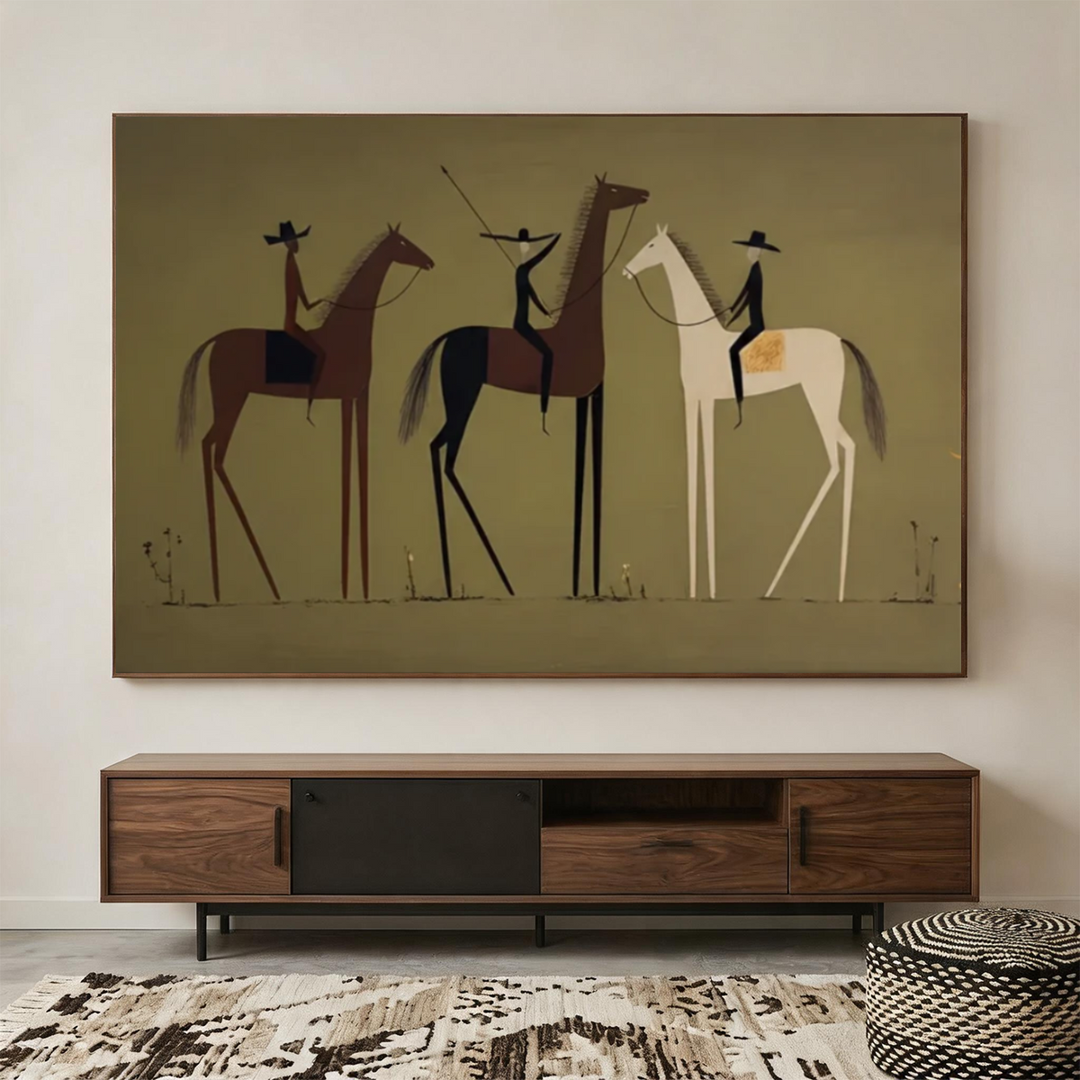 Western Cowboy Wall Art # AC124