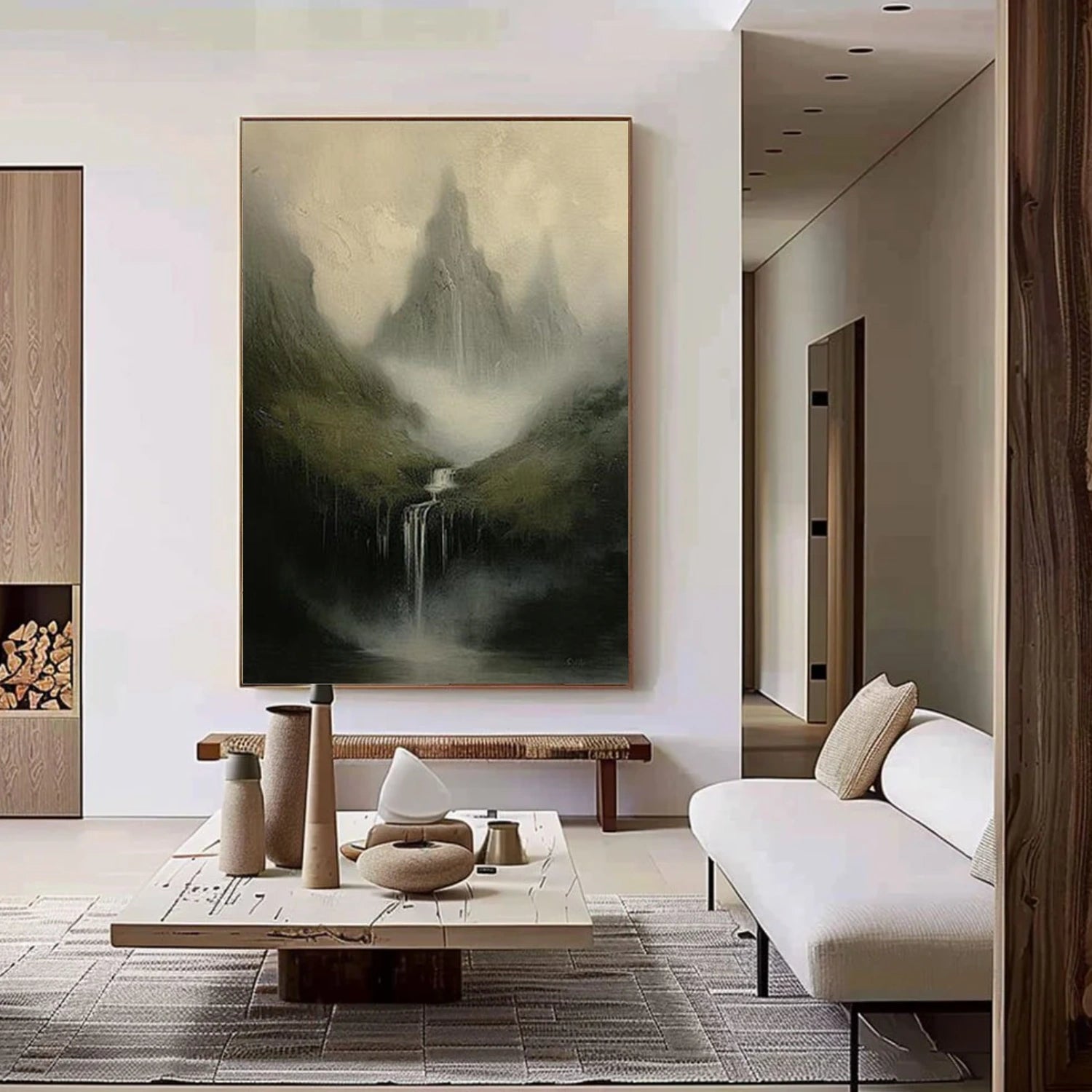 Abstract Mountain Wall Art #MM002