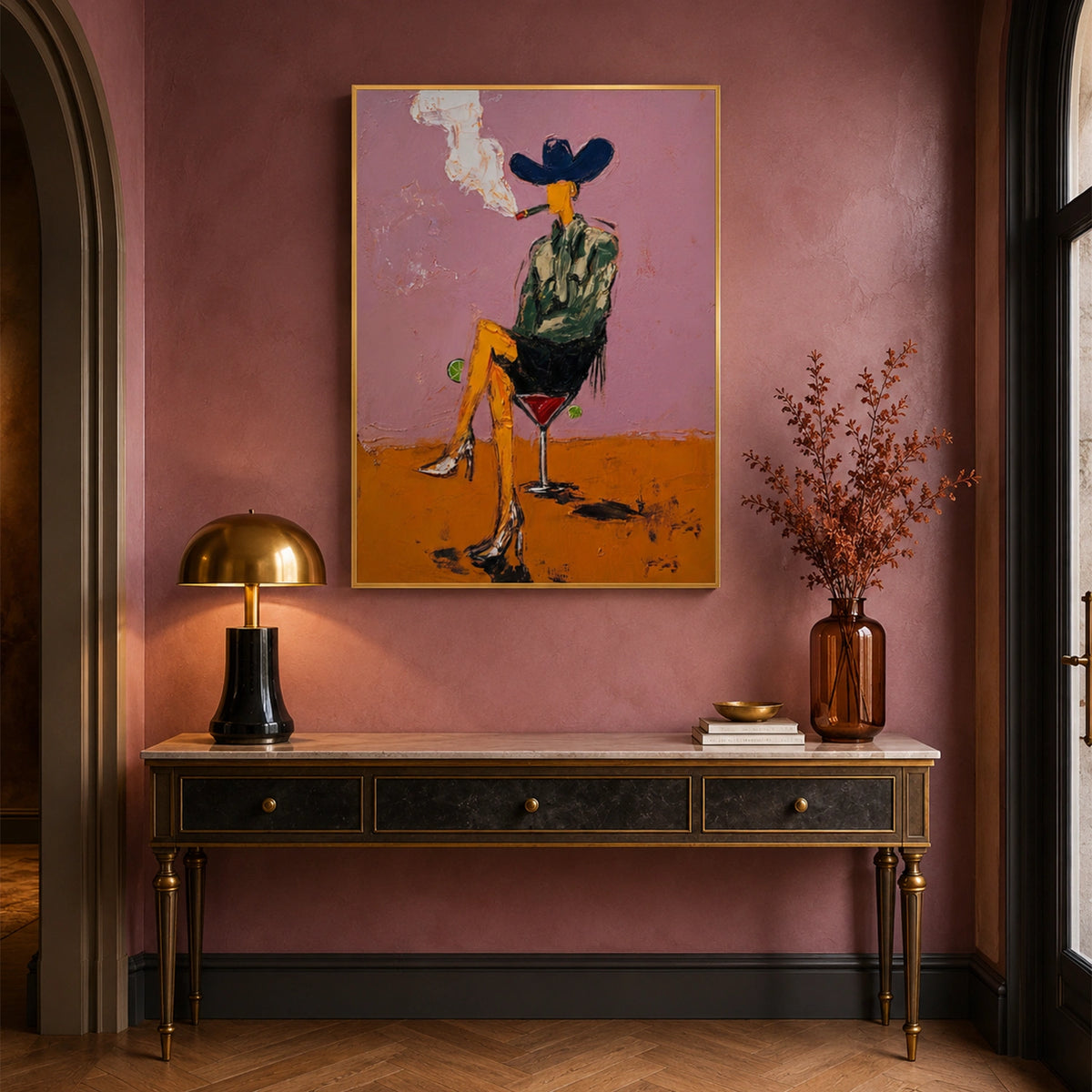 Western Cowboy Wall Art #AC050