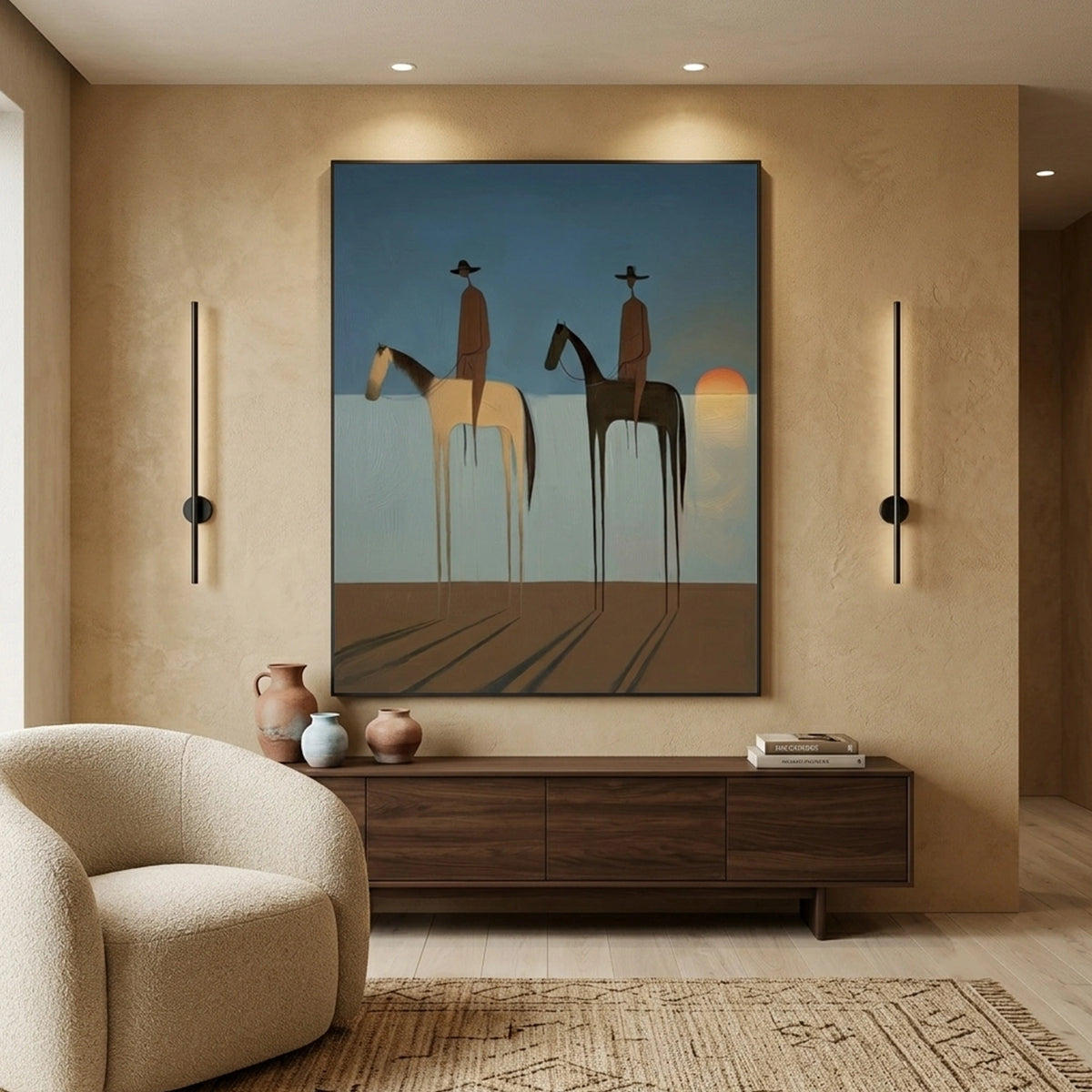 Western Cowboy Wall Art #AC084