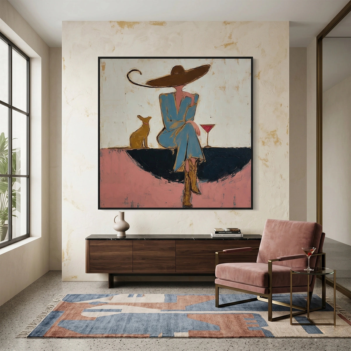 Western Cowboy Wall Art #AC070