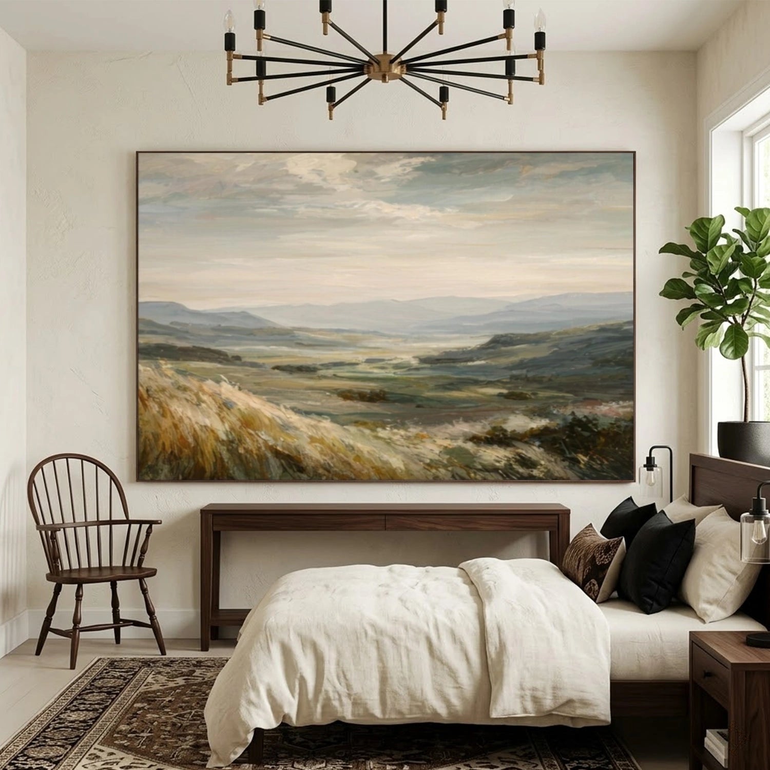 Abstract Mountain Wall Art #MM021