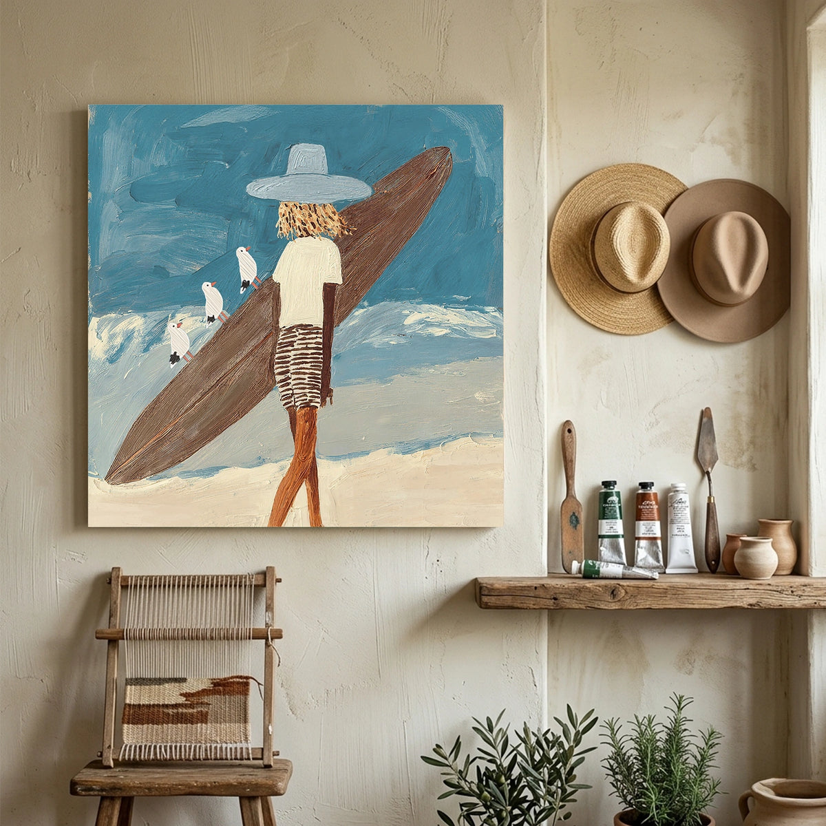 Surfing Sports Wall Art #SC022