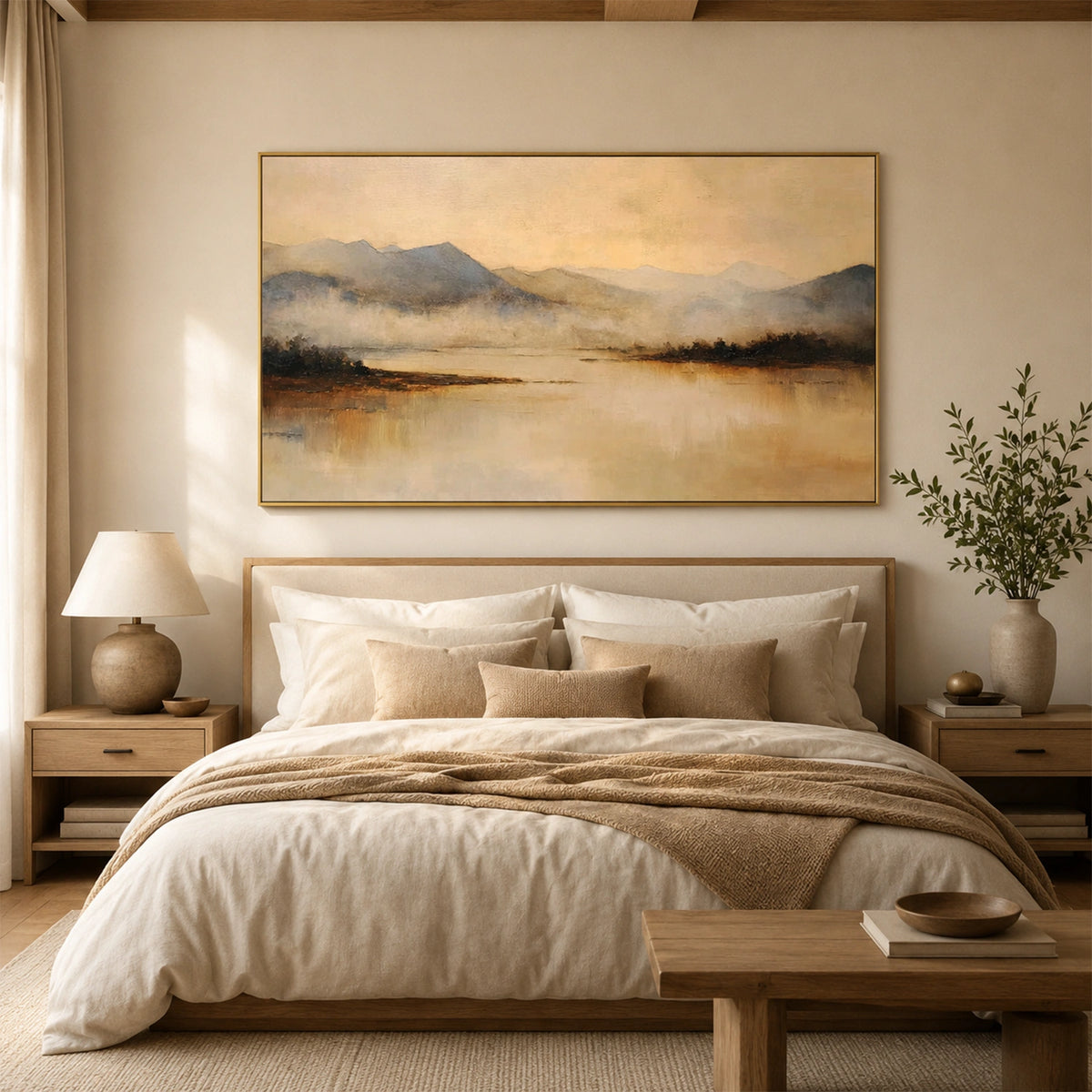 Abstract Mountain Wall Art #MM030