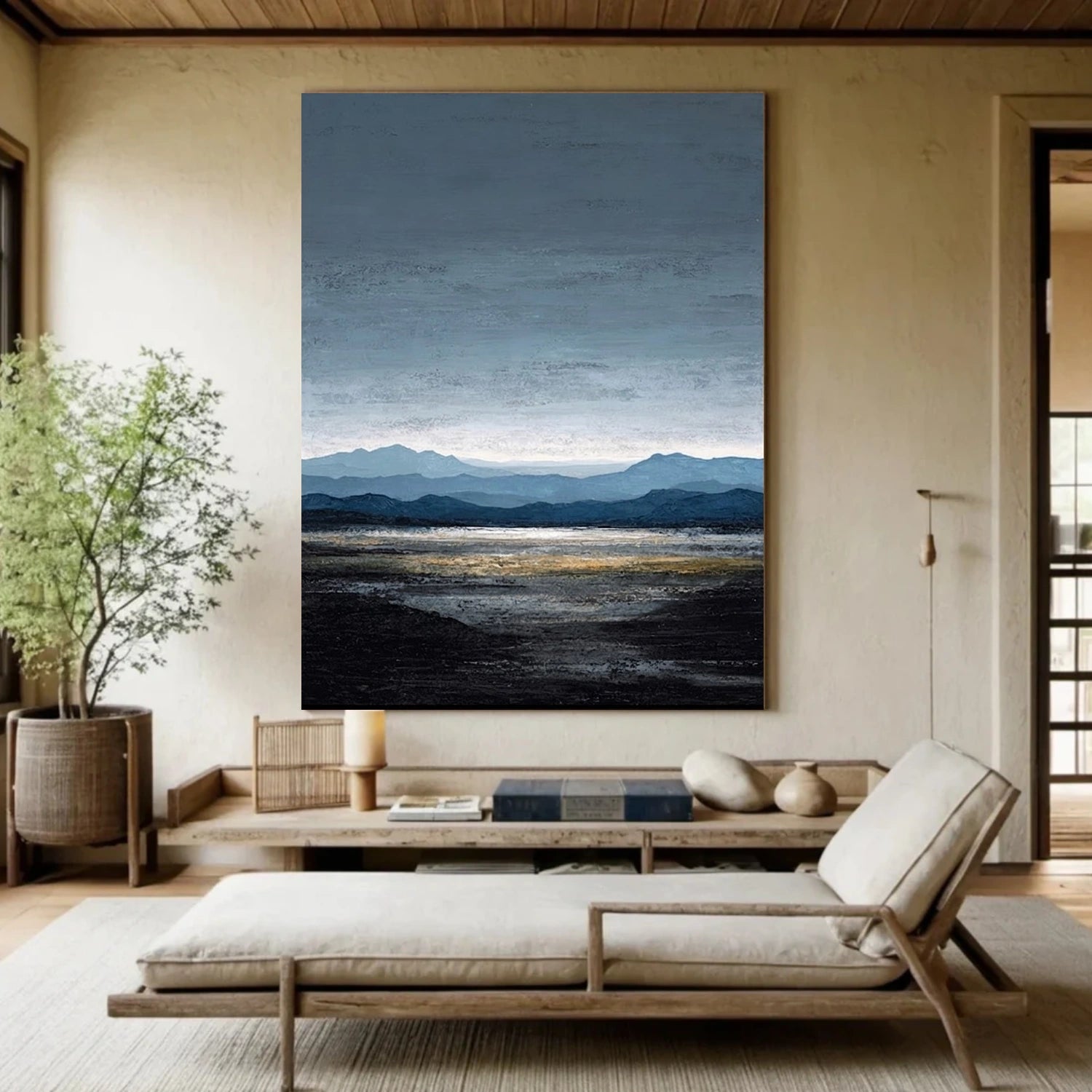Abstract Mountain Wall Art #MM006