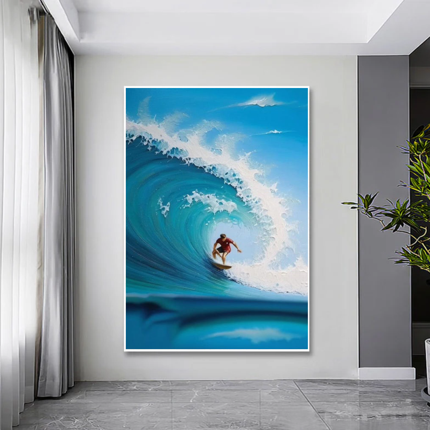 Surfing Sports Wall Art #SC004