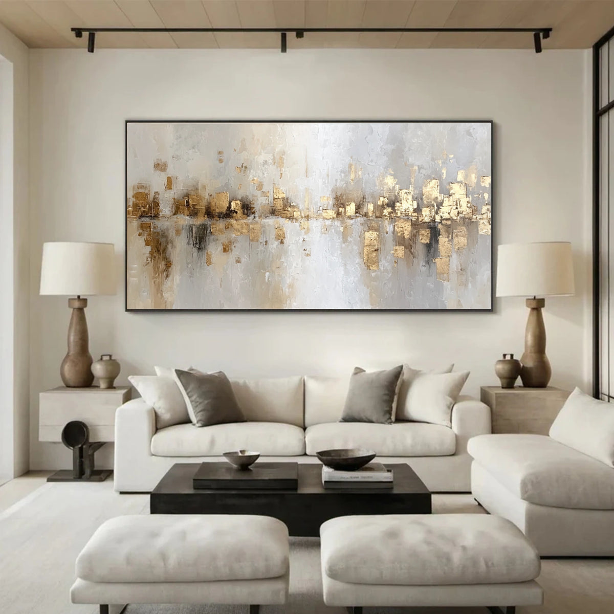 Abstract Textured Wall Art #AW015