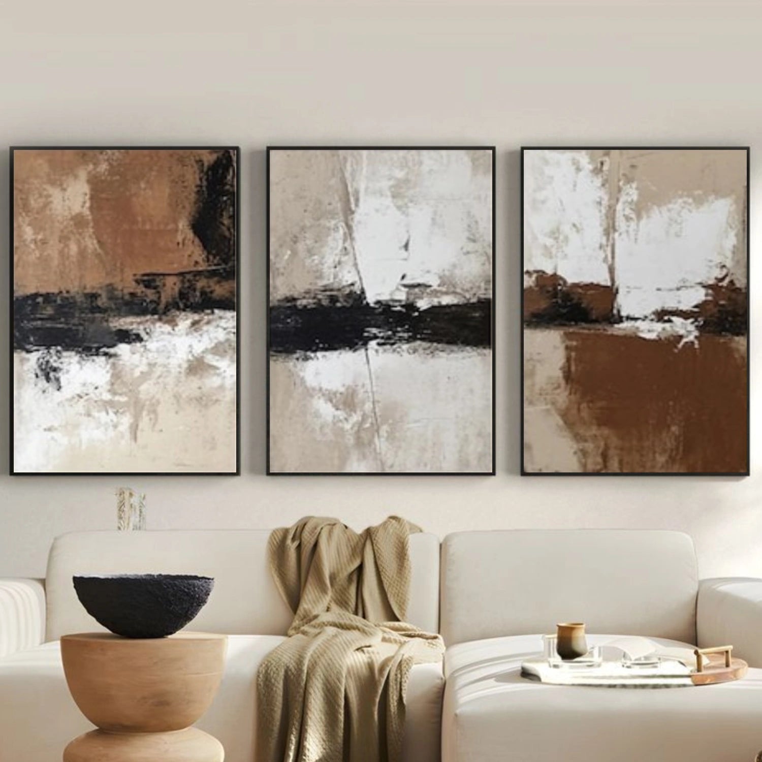 Wabi Sabi Wall Art Set of 3 #WS018