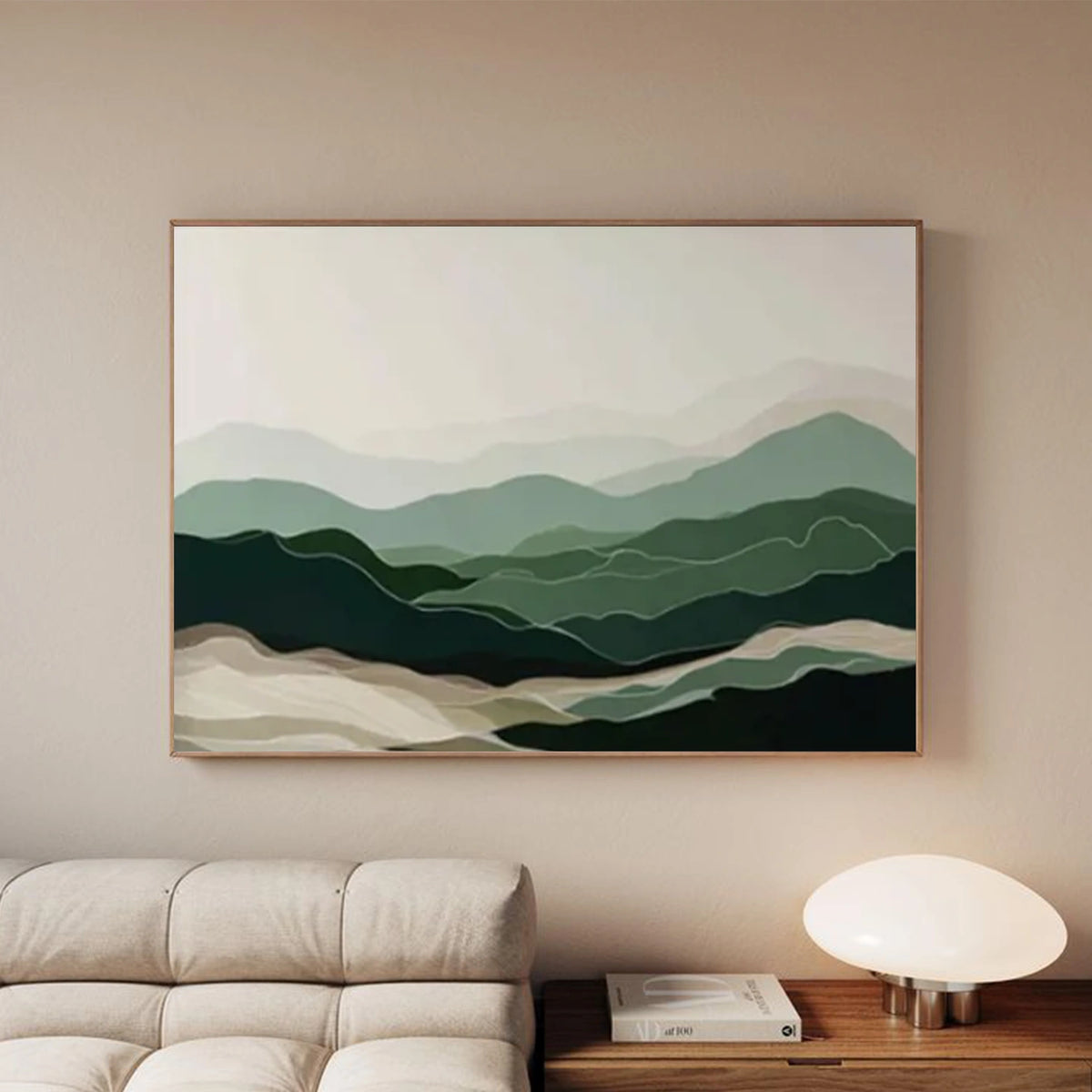 Abstract Mountain Wall Art #MM013