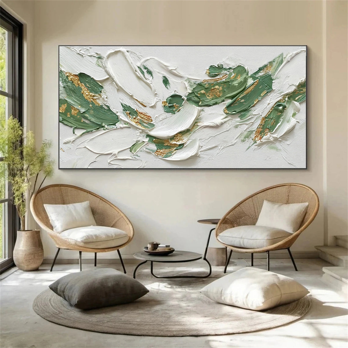 Abstract Textured Wall Art #AW025