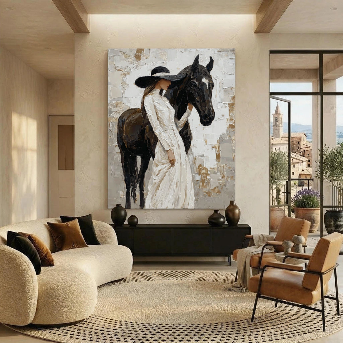 Western Cowboy Wall Art #AC015