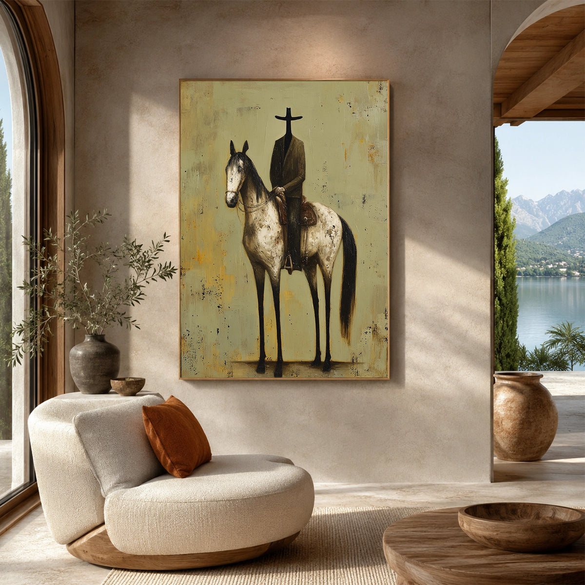 Western Cowboy Wall Art #AC011
