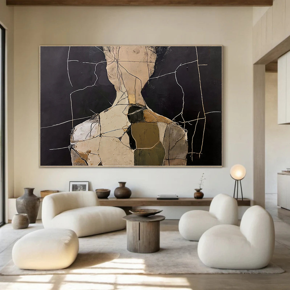 Abstract Portrait Wall Art #LA015