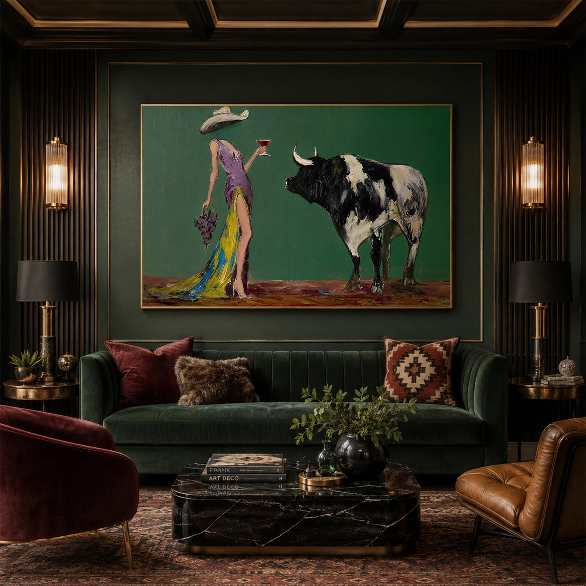 Western Cowboy Wall Art #AC027