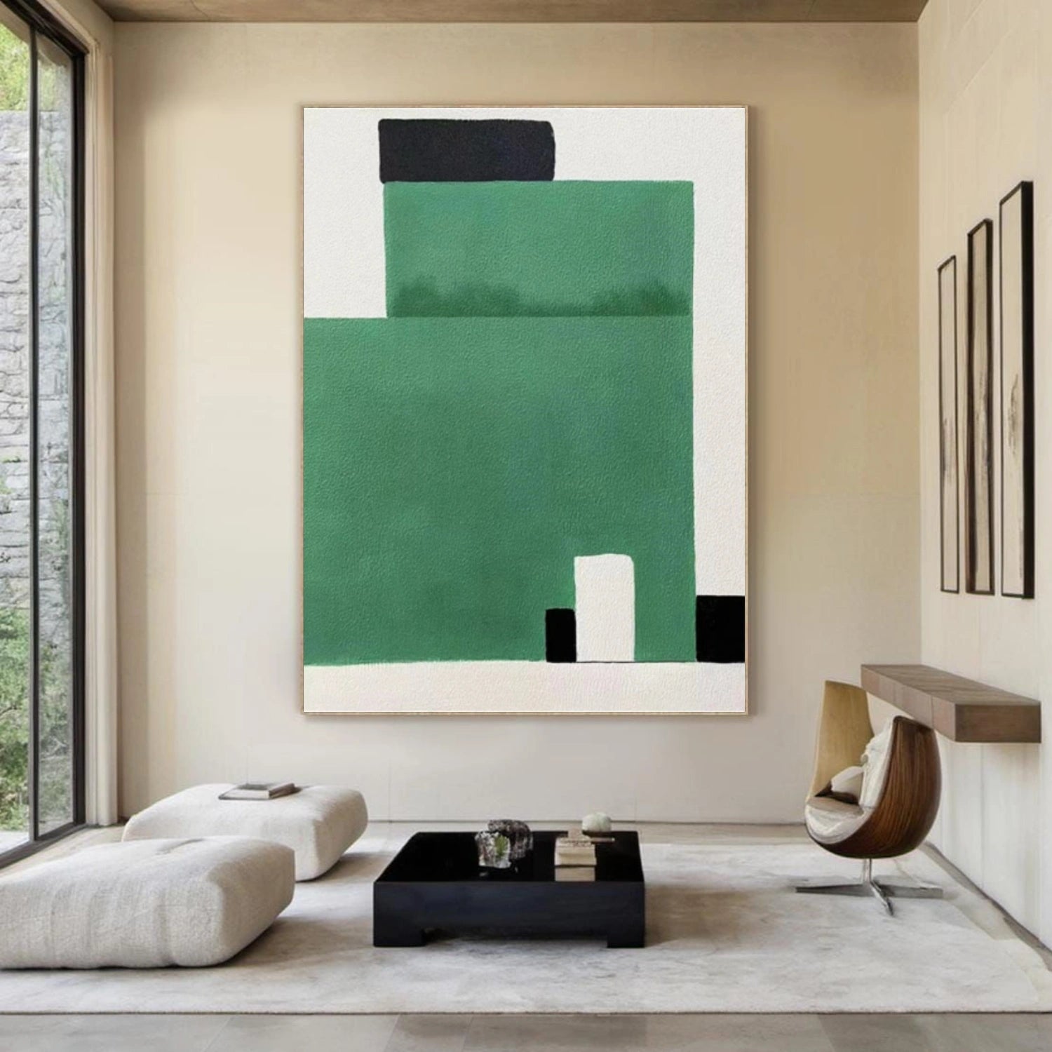 Green Minimalist Wall Art #MW003