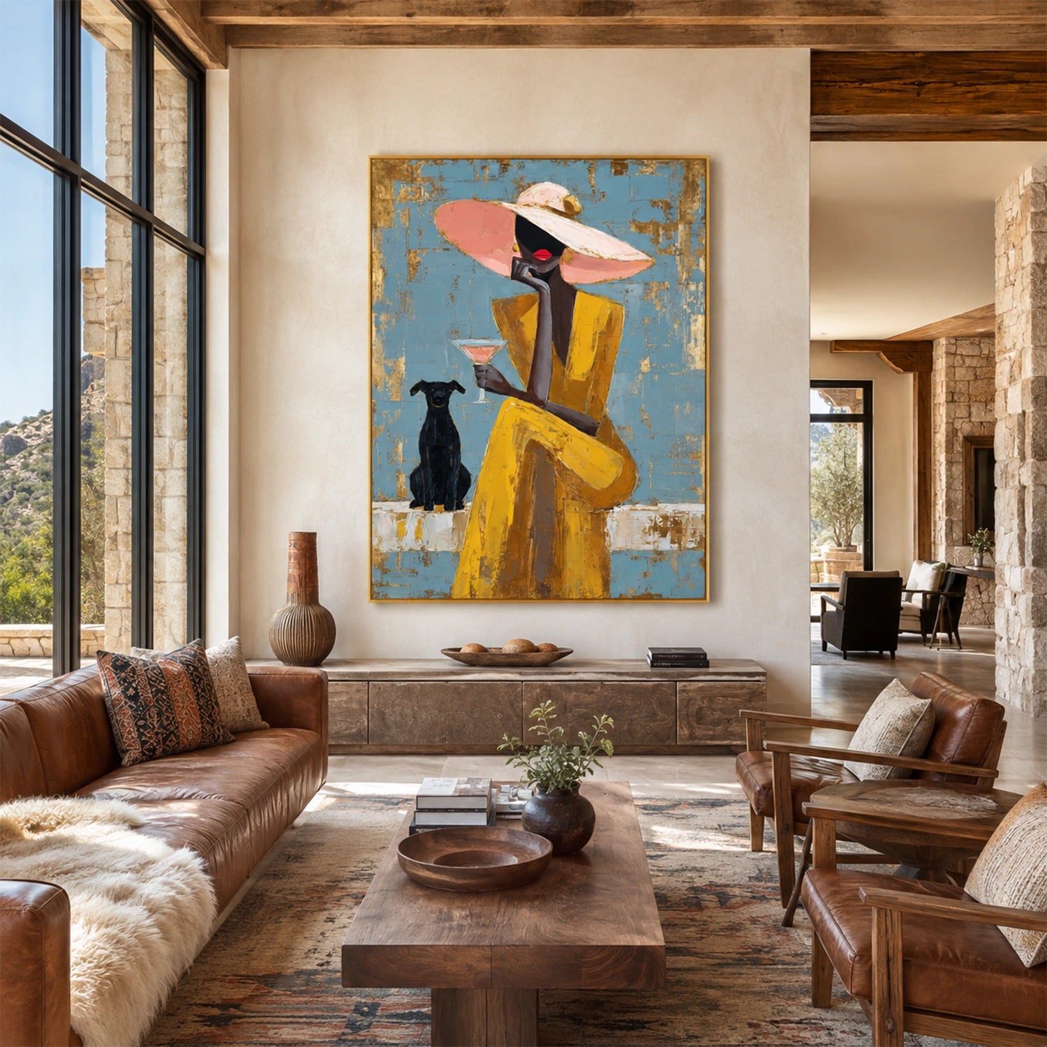 Western Cowboy Wall Art #AC037