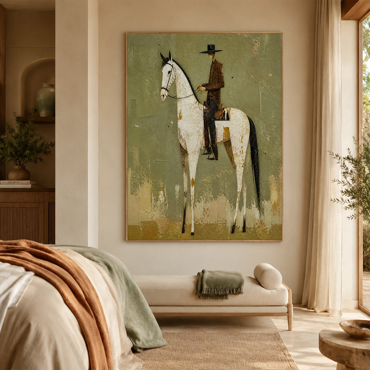 Western Cowboy Wall Art #AC008