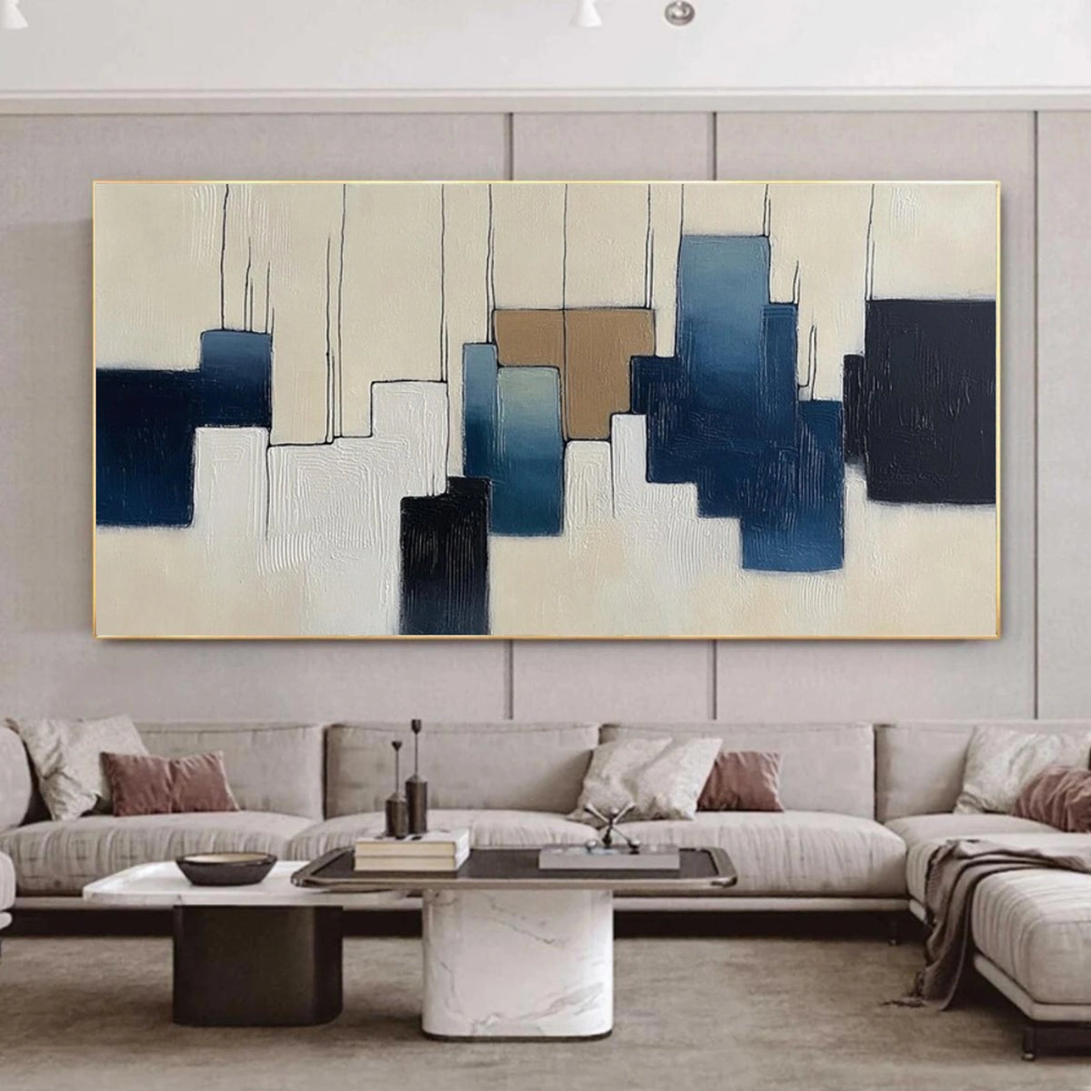 Abstract Textured Wall Art #AW034