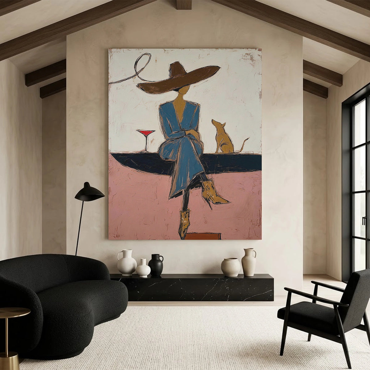 Western Cowboy Wall Art #AC069