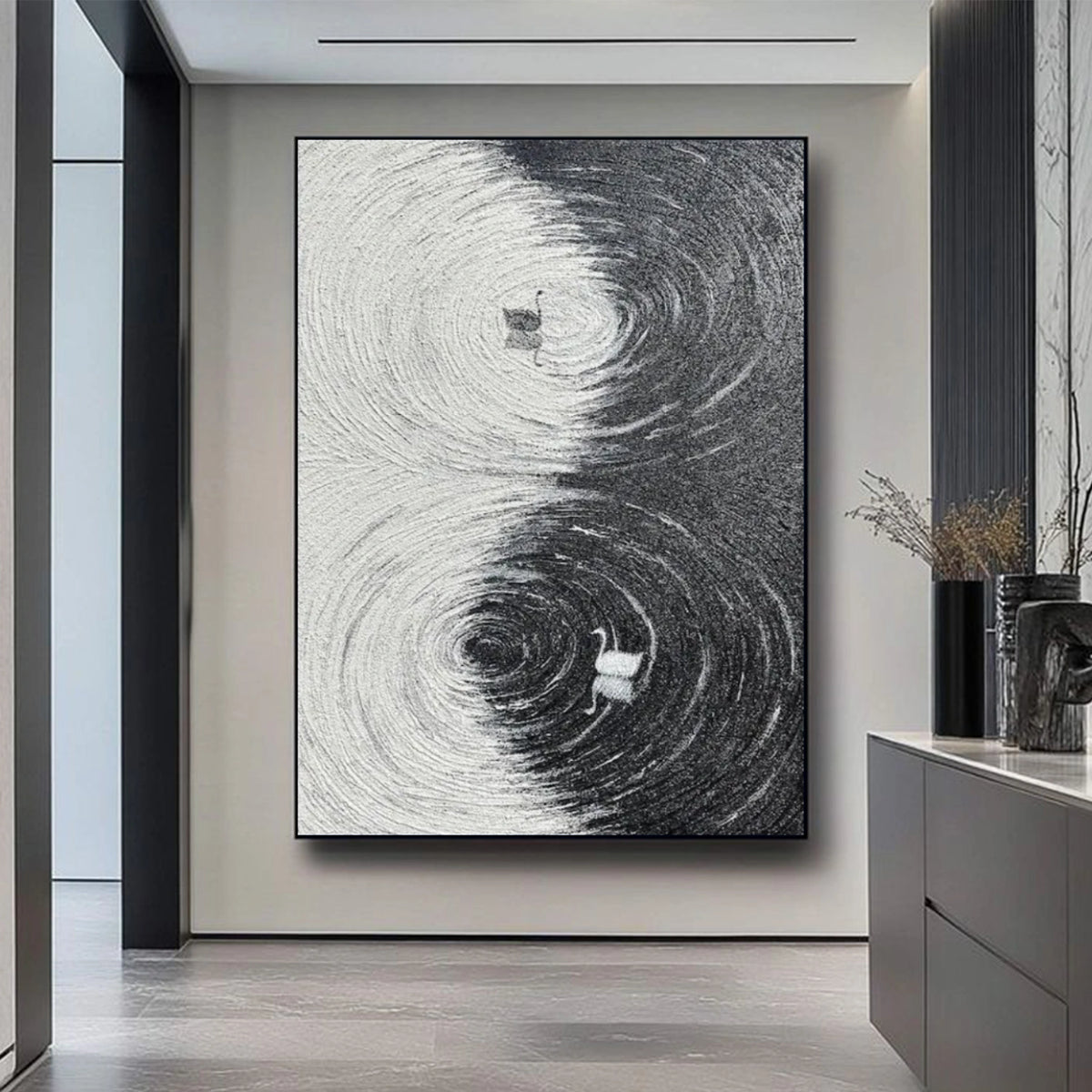Abstract Animal Duck Wall Art #AN005