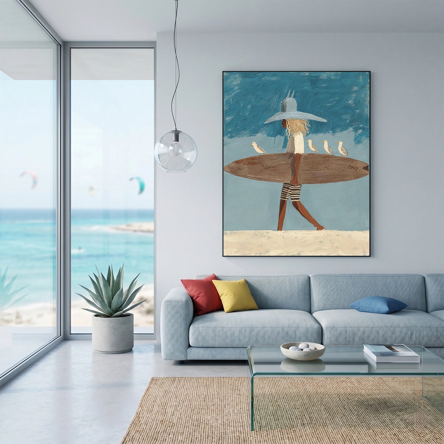 Surfing Sports Wall Art #SC009