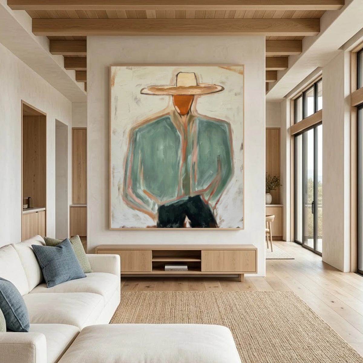 Western Cowboy Wall Art # AC107