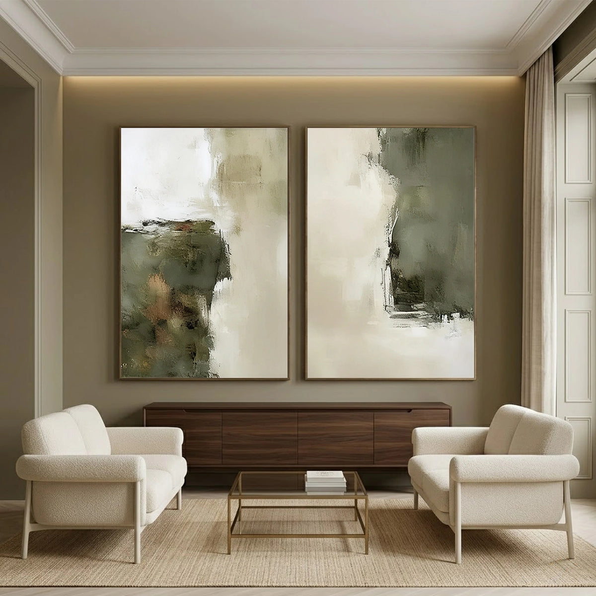 Wabi Sabi Wall Art Set of 2 #WS064