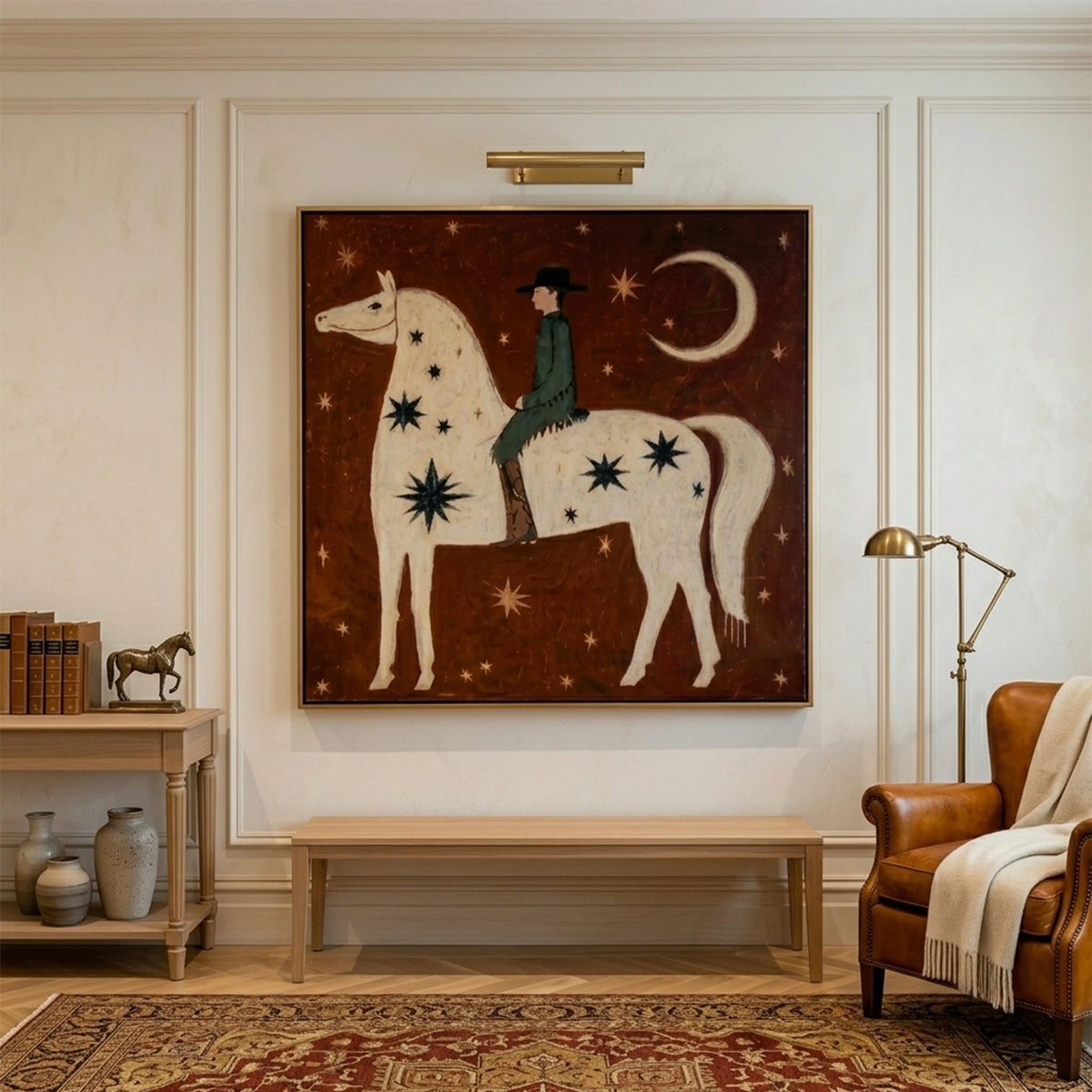 Western Cowboy Wall Art #AC061
