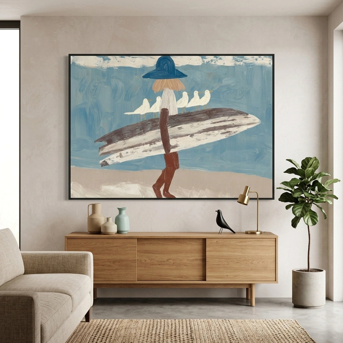 Surfing Sports Wall Art #SC042