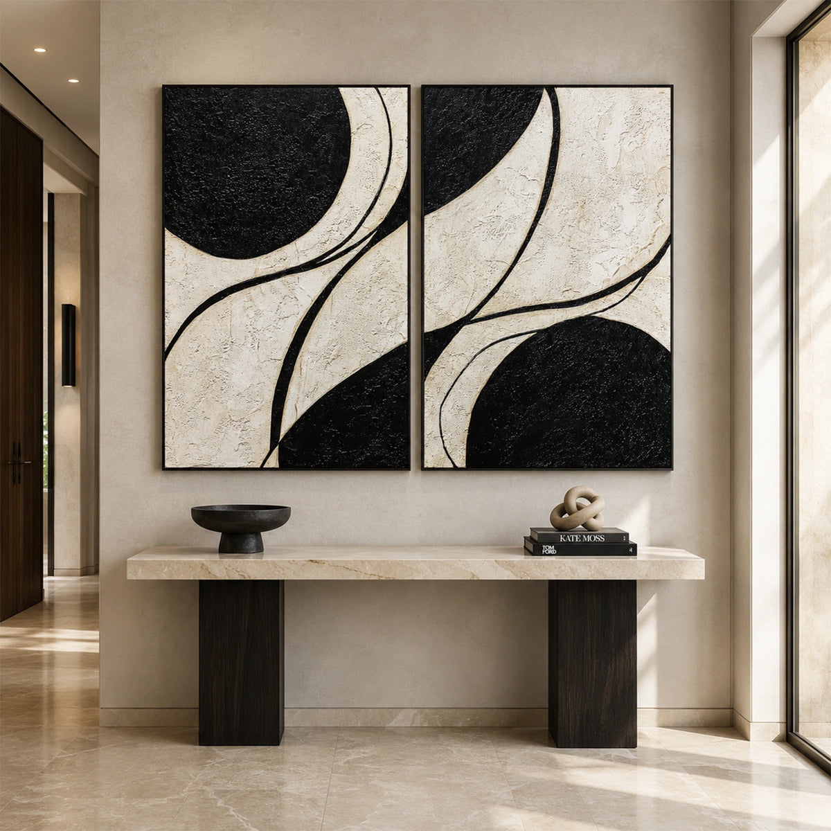 Wabi Sabi Wall Art Set of 2 #WS091
