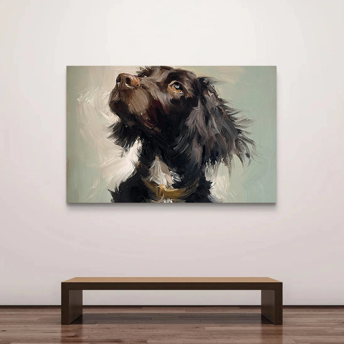 Abstract Animal Dog Wall Art #AN014
