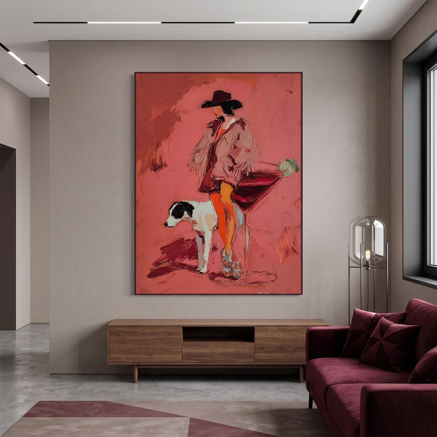 Western Cowboy Wall Art #AC046