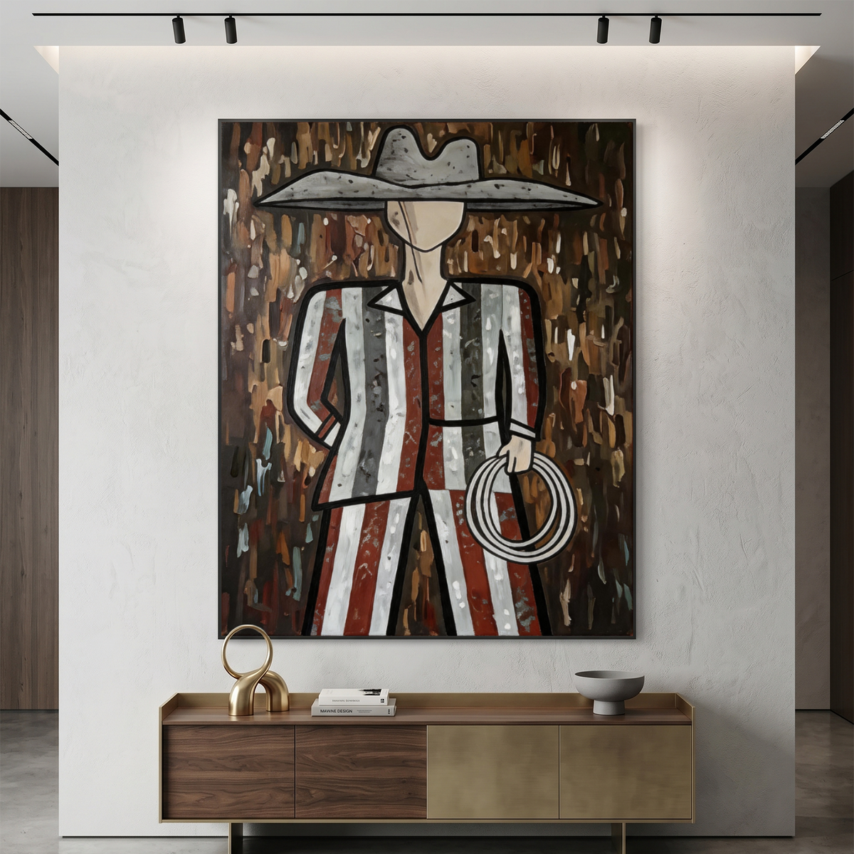 Western Cowboy Wall Art #AC 164